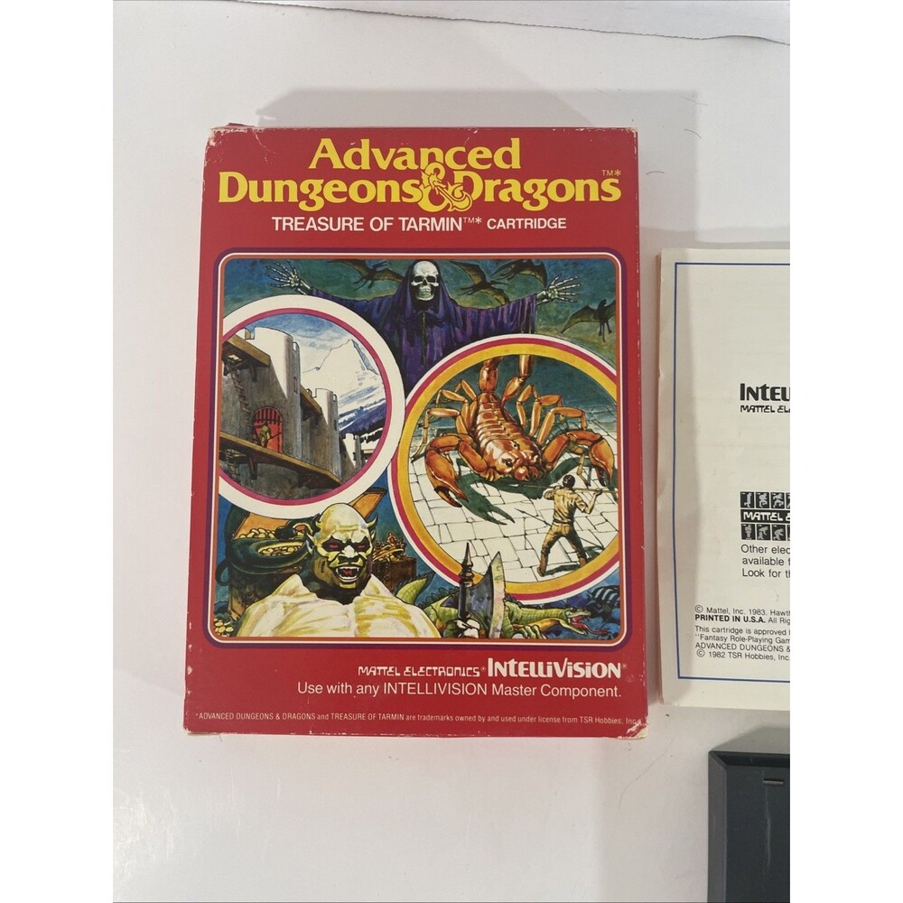 Dungeons & Dragons: Treasure of Tarmin (Intellivision, 1983)
